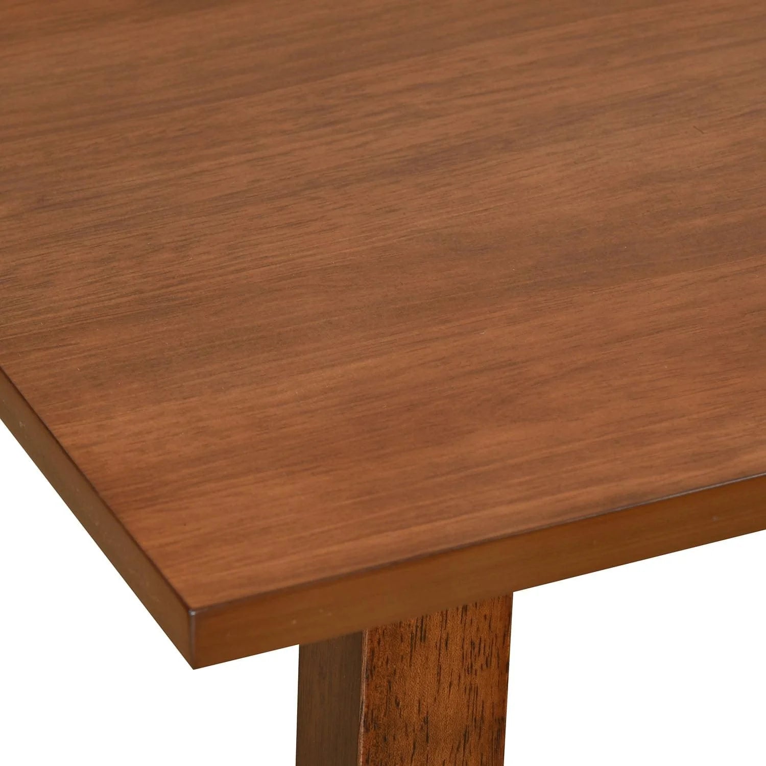 Luxo Nation Harmony Walnut 6-Seater Dining Set